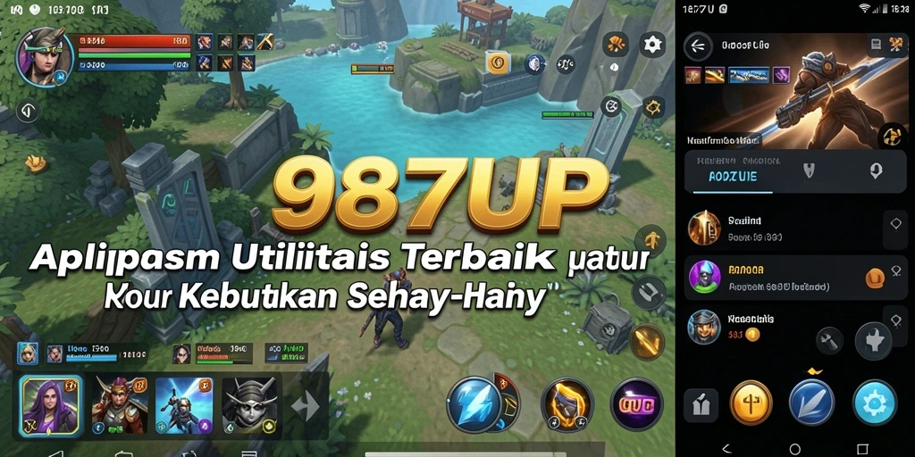 Tampilan intuitif dan fitur-fitur canggih dari 987UP.