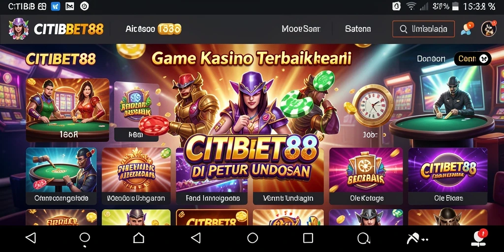 Tampilan gameplay CITIBET88 yang menarik dan mengasyikkan untuk dimainkan.