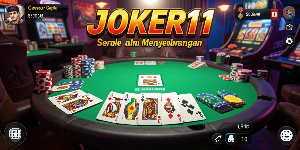 Tampilan gameplay JOKER11 yang menarik dan interaktif.