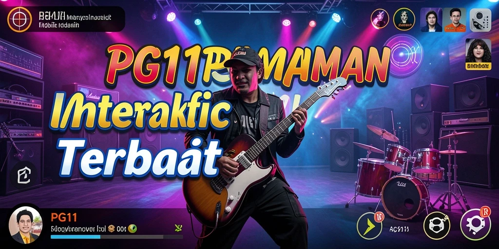 Tampilkan gameplay PG11 dengan berbagai pilihan lagu musik menarik.
